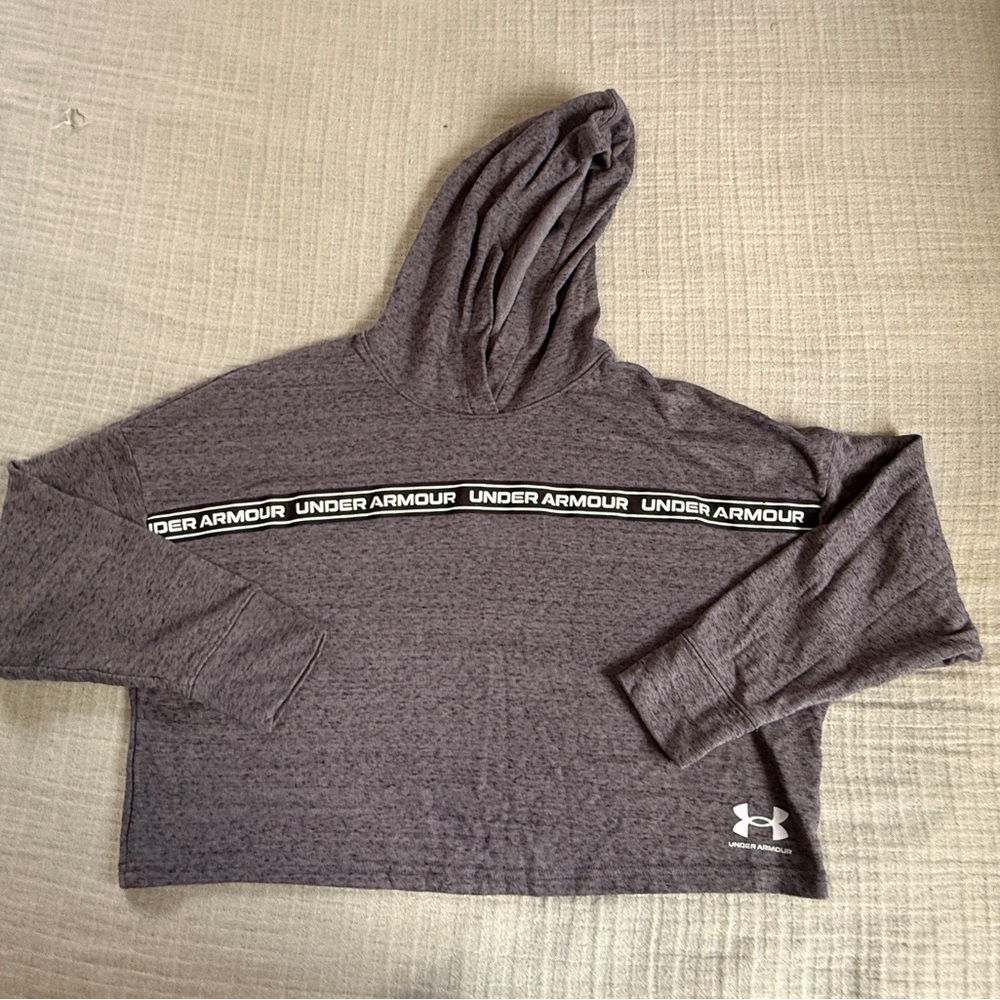Under Armour Heather Gray Hoodie